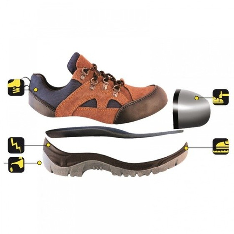 Półbuty bezpieczne rozmiar: 47