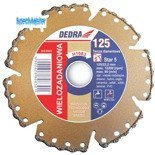 DEDRA Wielozadaniowa tarcza diamentowa , H1082