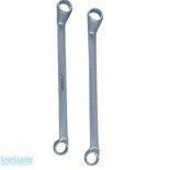 DEDRA Klucz oczkowy odgięty 14 x 15 mm 1426